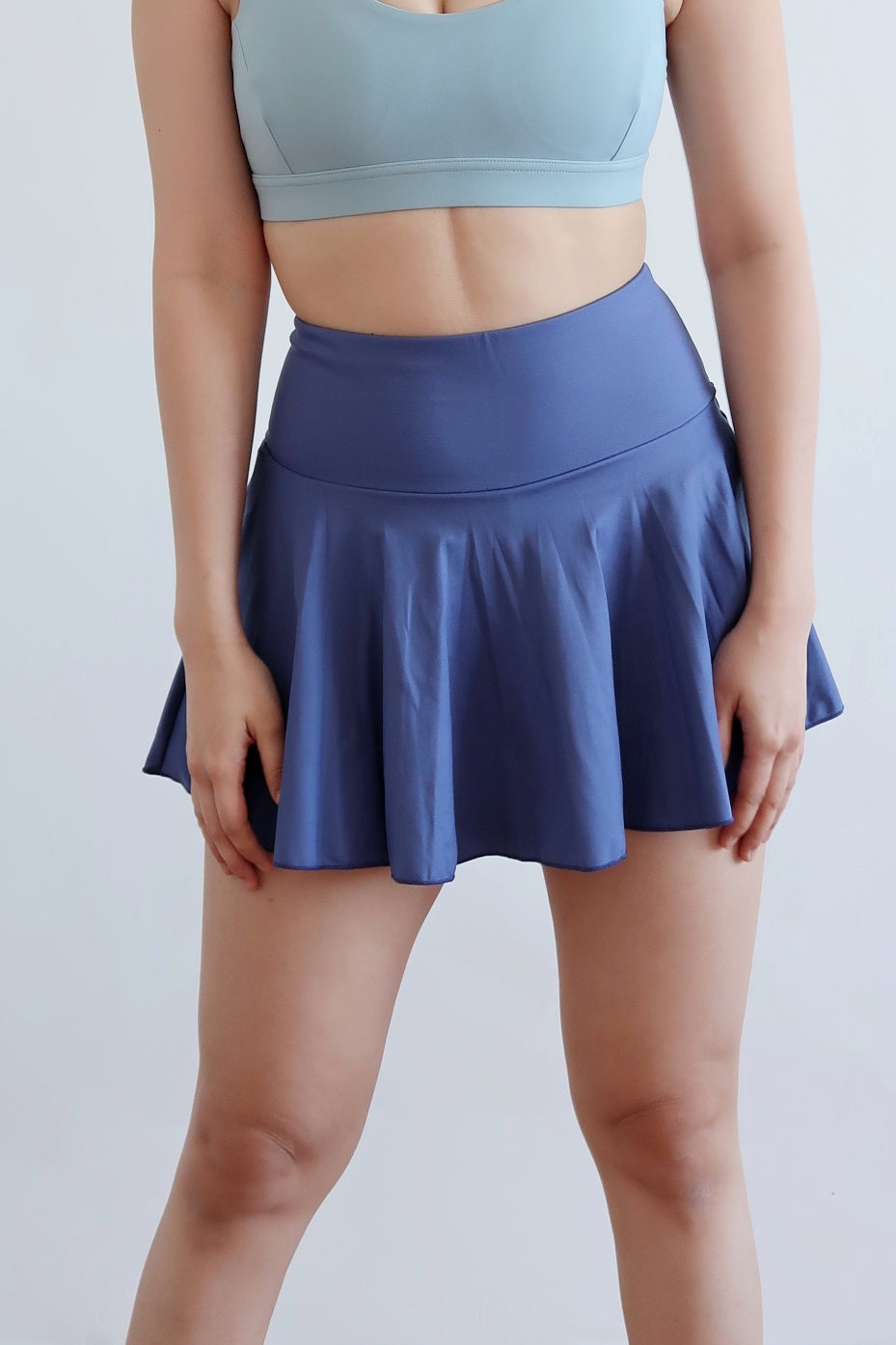 On The Move Skirt - Lapis