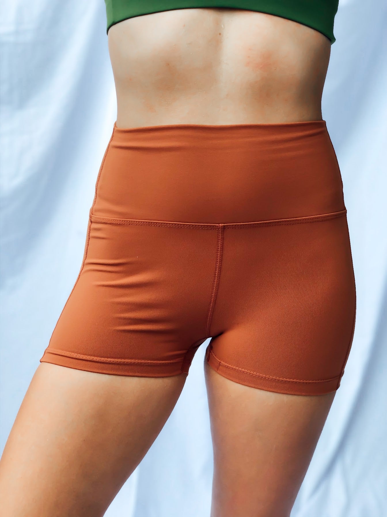 Dare Booty Shorts - Rust