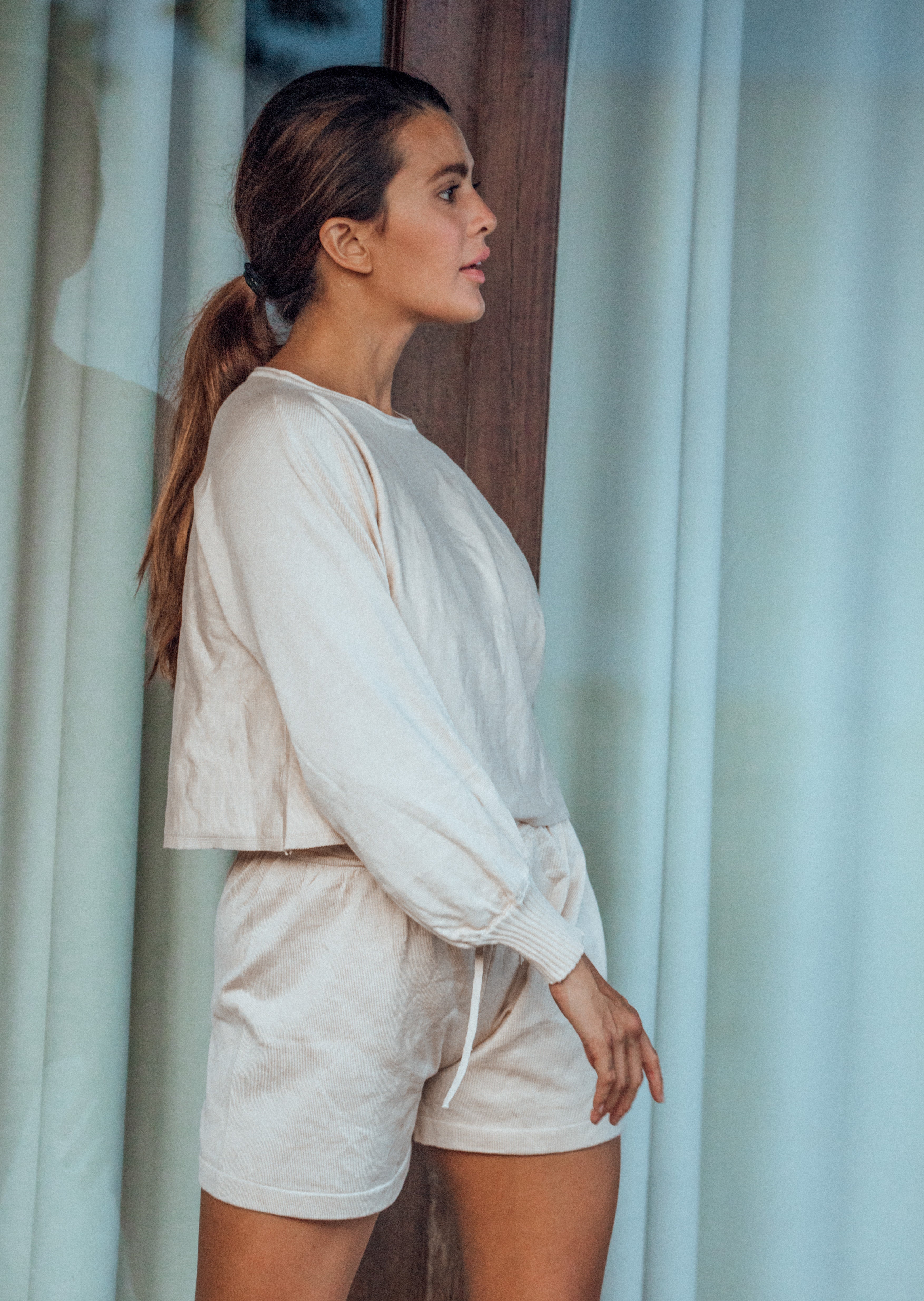 Knit Long sleeves Set