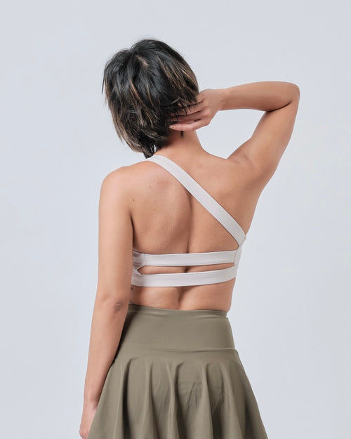 Allure Cross Bra - Oat