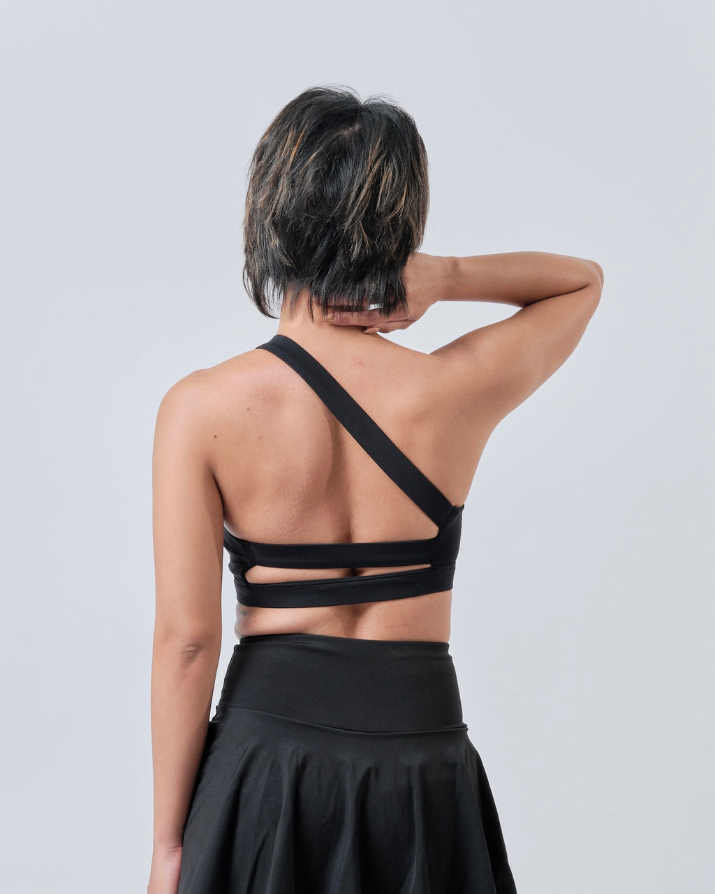 Allure Cross Bra - Onyx