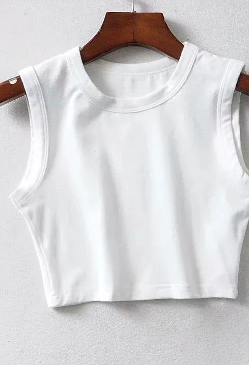 High neck soft Essential Crop