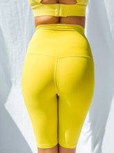 Load image into Gallery viewer, Pulse Biker Shorts - Yellow
