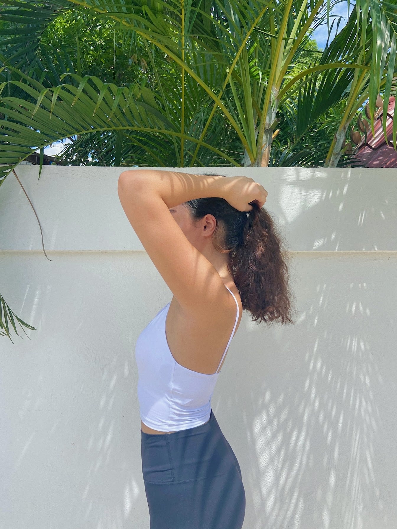 Casual Sports Top - White