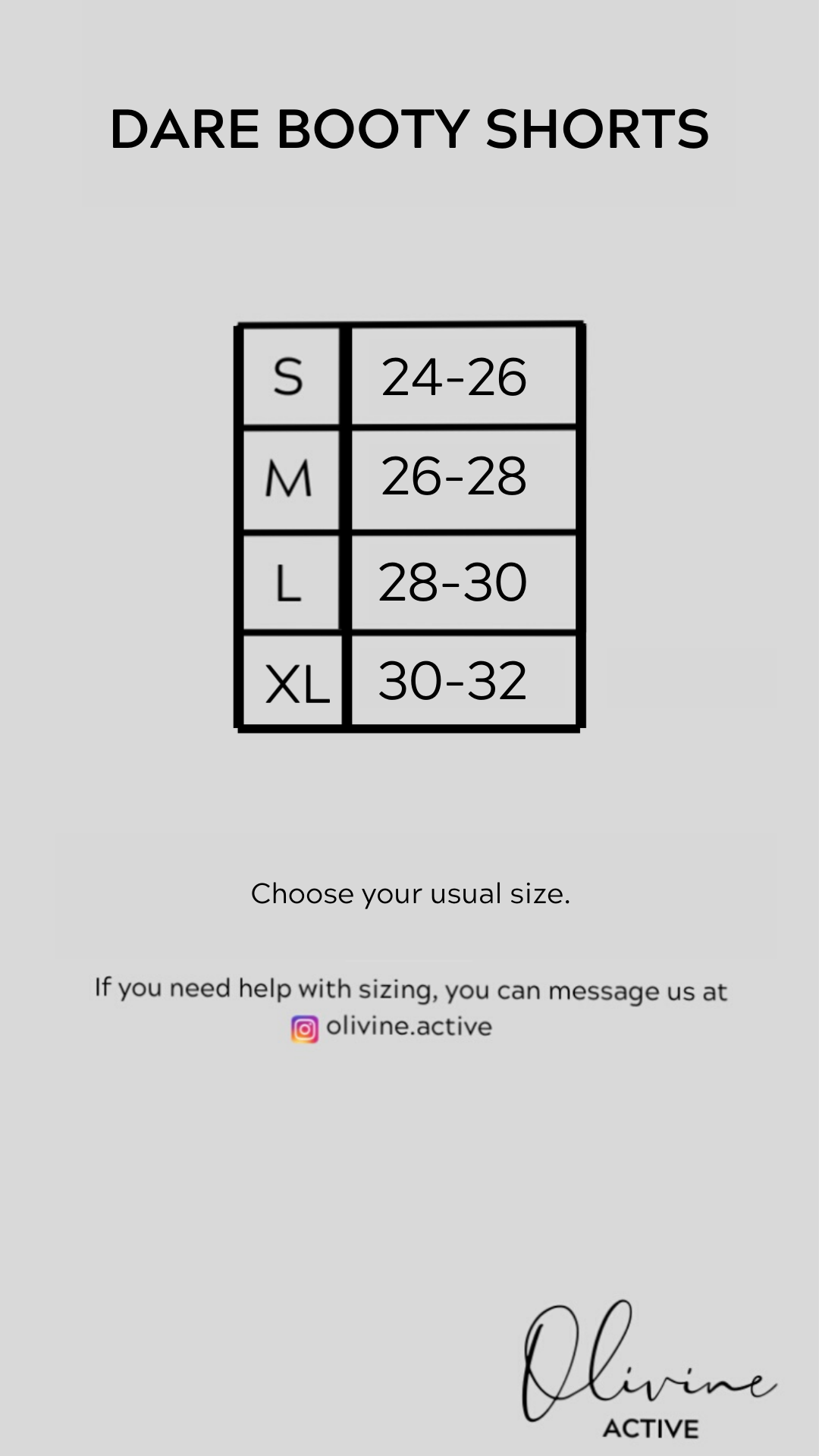 Dare Booty Shorts - Ash