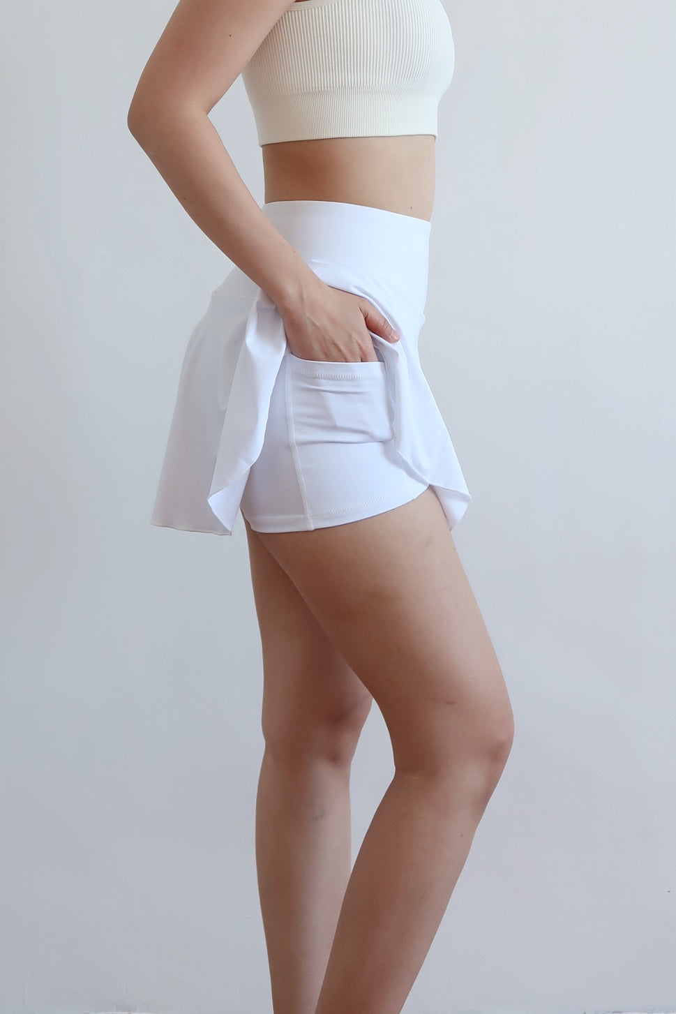 On The Move Skirt - White